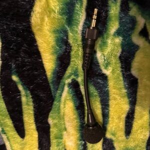 Black Flexible Microphone with 3.5mm Jack